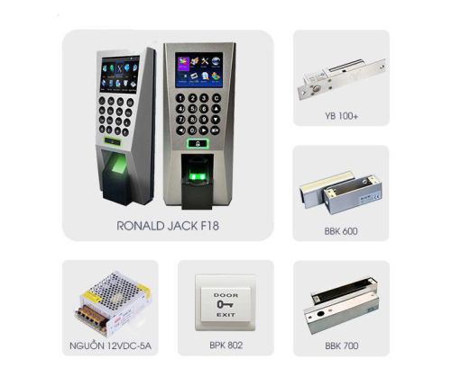 Máy chấm công kiểm soát cửa cho văn phòng cần nhứng thiết bị gì?